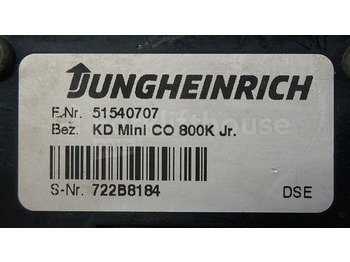 Dashboard for Material handling equipment Jungheinrich 51540707 Display KD mini Co 800K Jr. sn. 722B8184: picture 3