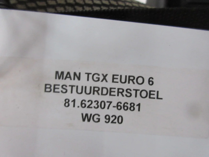 Seat for Truck MAN 81.62307-6681//81.62307-6632 STOELEN SET TGX EURO 6: picture 9