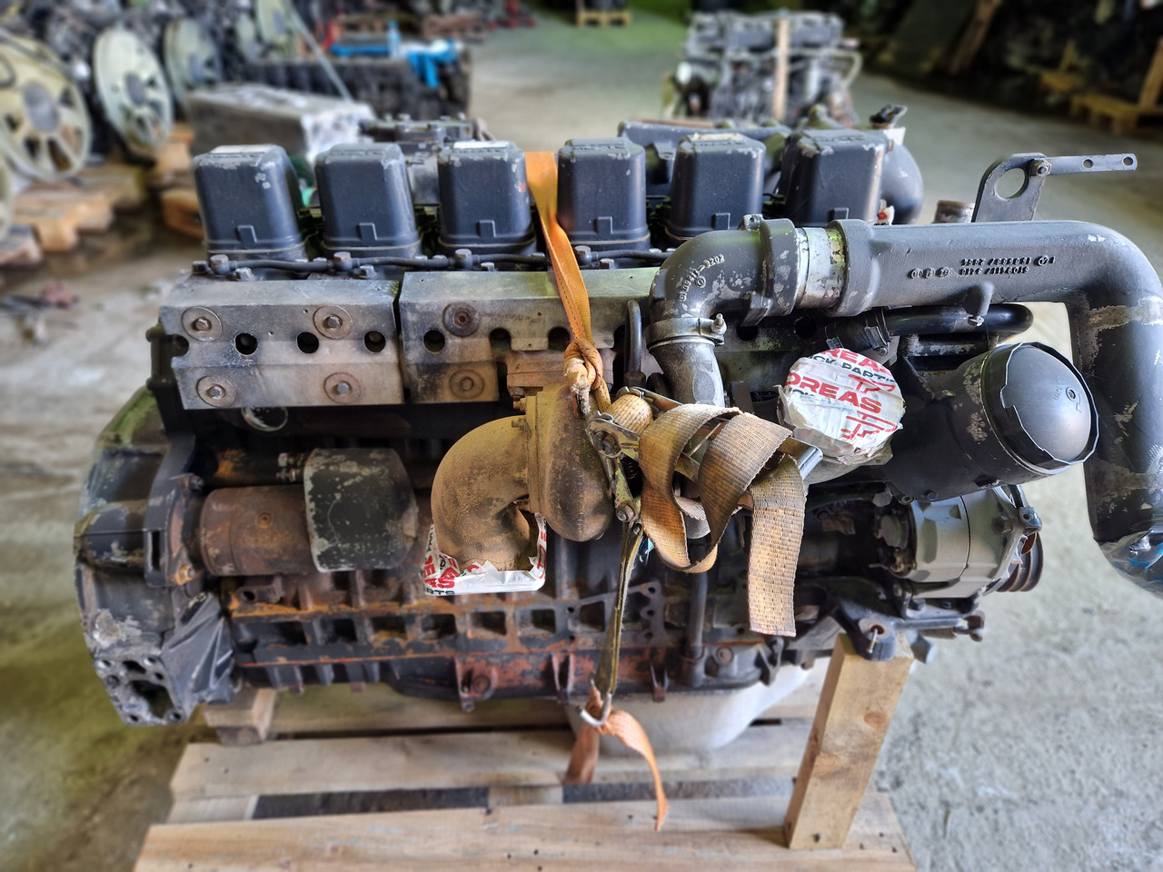 Engine for Truck MAN D2866 LF20 400HP WITH VALVE BRAKE - REPAIRED: picture 17