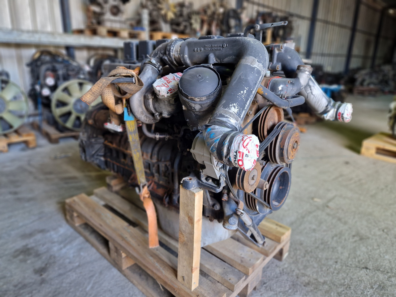 Engine for Truck MAN D2866 LF20 400HP WITH VALVE BRAKE - REPAIRED: picture 13