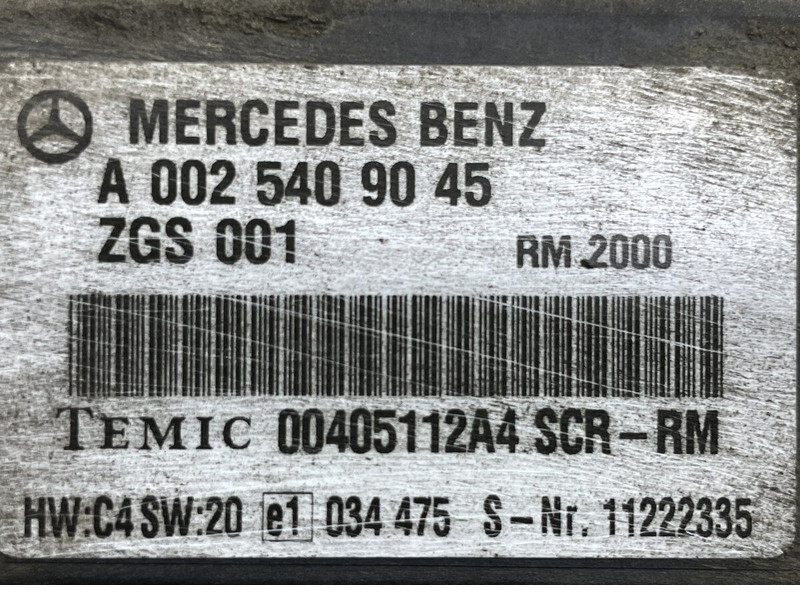 ECU Mercedes-Benz SOLO SR M960 (01.07-): picture 5