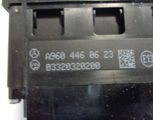 Dashboard for Truck Mercedes-Benz warning light switch: picture 3