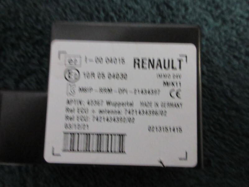 Electrical system for Truck Renault 7421434392 REGELEENHEID D 210 EURO 6: picture 2