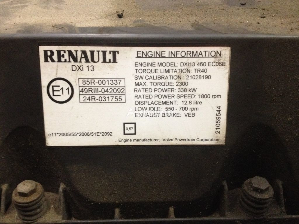 Engine for Truck Renault DXI 13 460   Renault MAGNUM DXI 13: picture 5