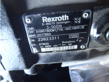 Hydraulic pump for Construction machinery Rexroth A10VG18DGM1/10L-NSC16K013E -: picture 3