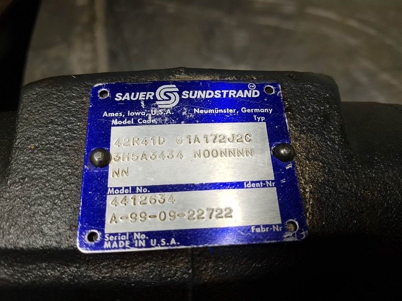 Sauer Sundstrand 42R41DG1A172J2C - Kramer - Pump leasing Sauer Sundstrand 42R41DG1A172J2C - Kramer - Pump: picture 4