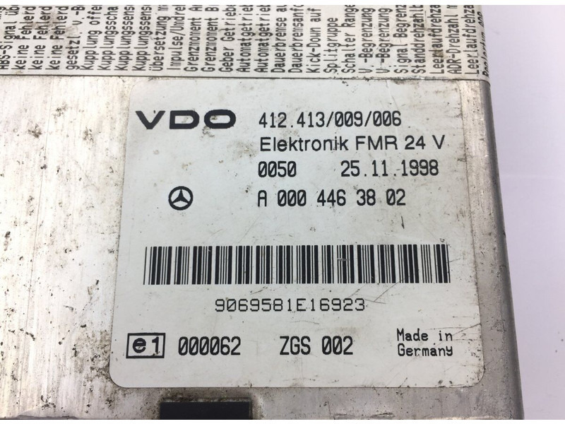 ECU VDO Actros MP1 1840 (01.96-12.02): picture 4