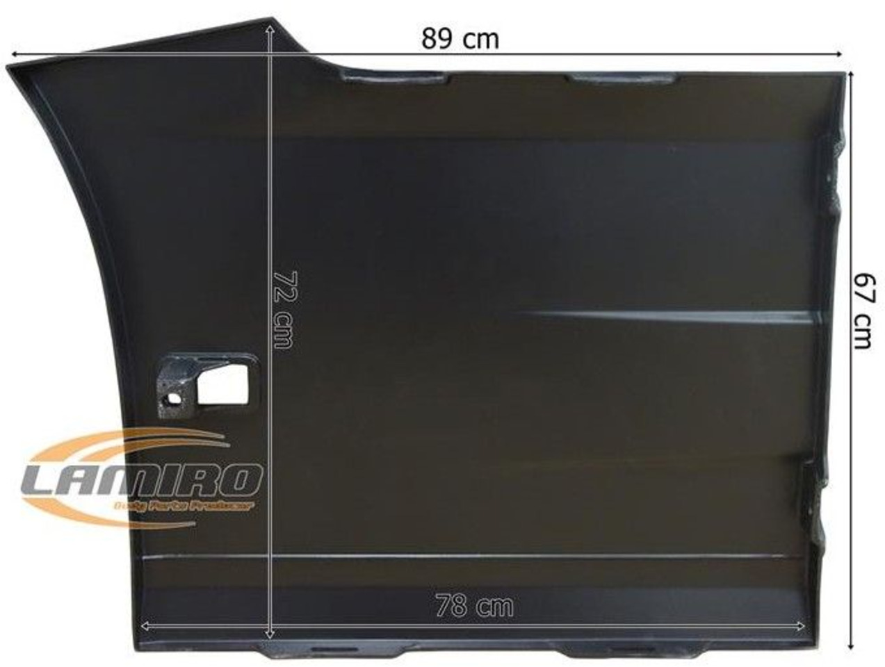 New Aerodynamics/ Spoiler for Truck VOLVO FH4 13- SIDE FAIRING FRONT RIGHT PART VOLVO FH4 13- SIDE FAIRING FRONT RIGHT PART: picture 2
