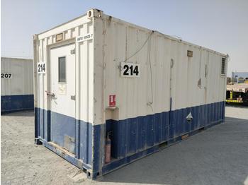 Construction container 20' Battery Charger Container c/w Battery Chargers, Batteries, Modified Battery Racks, Heaters, Split A/C Units (GCC DUTIES NOT PAID): picture 1