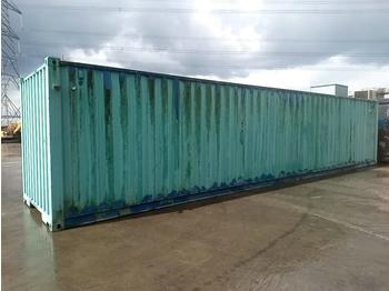 Shipping container 40' x 8' Shipping Container, Kaeser N753 Compressor, Air Tank, Oil Water Seperator: picture 1