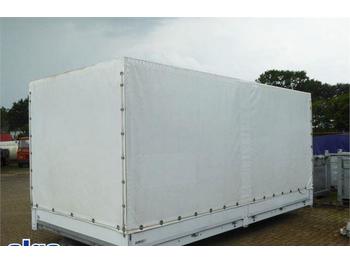 Junge Pritsche-Plane, lang 5000mm, verzinkt NEU  - Curtainside swap body