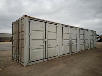Shipping container Unused 40' High Cube Four Multi Door Container, Four Side Open Door, One End Door, Lock Box: picture 1