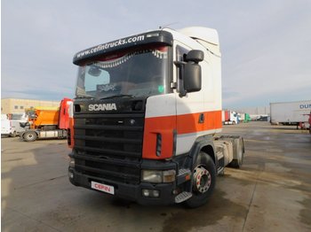 Tractor unit Scania R114: picture 1
