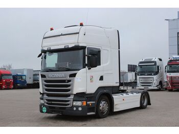 Tractor unit Scania R410, EURO 6, RETARDER, LOWDECK, BEACONS: picture 1
