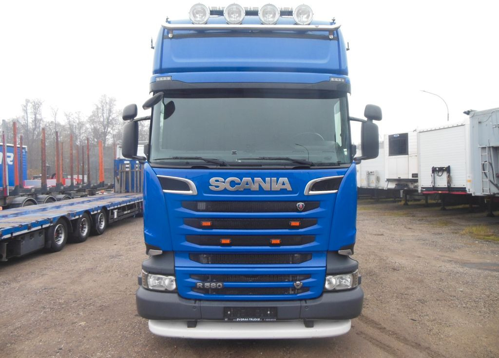 Tractor unit Scania R580, V8, 8X4, 164.000 KG, TOP STAND!!!: picture 6