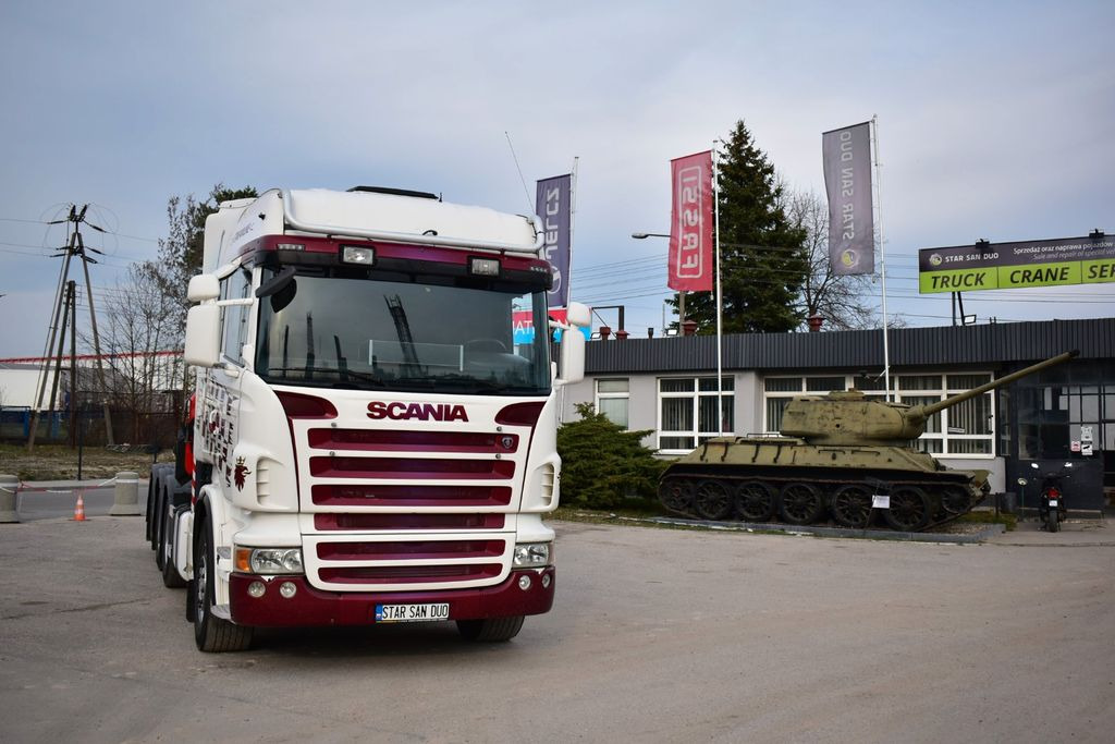 Scania R 480 8x4 FASSI 455 EURO 5 KRAN cran .  leasing Scania R 480 8x4 FASSI 455 EURO 5 KRAN cran .: picture 13