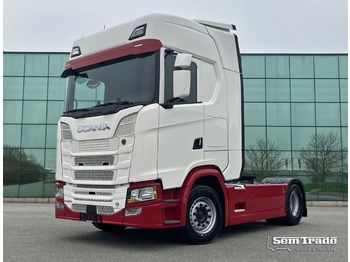 Tractor unit Scania S520 V8 NGS HIGHLINE RETARDER FULL SPOILER 3 PIECES AVAILABLE 466k KM TOP: picture 1