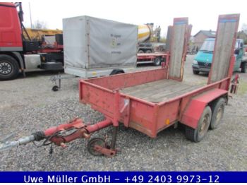 Low loader trailer Blomenröhr 3,5 t Baumaschinen-Anhänger: picture 1