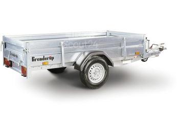New Car trailer Brenderup - Tieflader 2260S B Stahl, 1,3 to. 2580x1280x400mm: picture 1