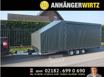 New Autotransporter trailer Brian James Trailers - Cargo Connect Mototent custom 550x225cm: picture 1
