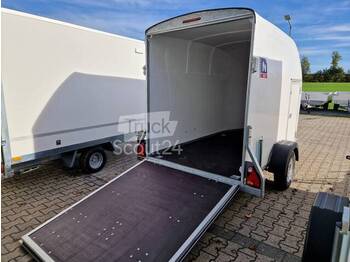  Blyss - Niki aerodynamisch 100 km/H weiss Seitentür Heckrampe abschließbar - Car trailer