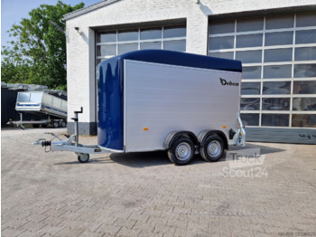 New Closed box trailer Cheval Liberté Debon Roadster 500 Cargo Heckrampe Poly royalblau Pullman 100km/H verfügbar: picture 2