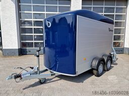 New Closed box trailer Cheval Liberté Debon Roadster 500 Cargo Heckrampe Poly royalblau Pullman 100km/H verfügbar: picture 9