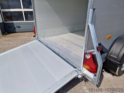 New Closed box trailer Cheval Liberté Debon Roadster 500 Cargo Heckrampe Poly royalblau Pullman 100km/H verfügbar: picture 11