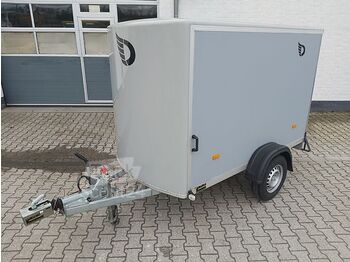  Cheval Liberté - aerodynamischer Koffer grau Hecktür Zurrsystem - Closed box trailer