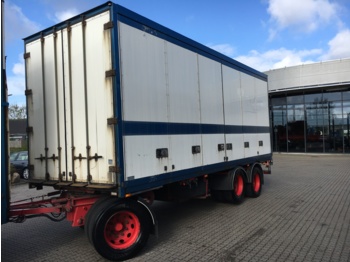 DAPA 3 Akslet med lift - Closed box trailer