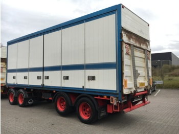 DAPA 4 Akslet med lift - Closed box trailer