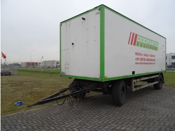 PEKI Gesloten bak met compressor - Closed box trailer