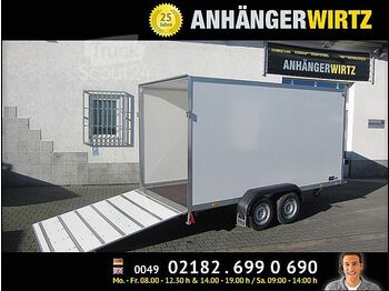  Wm Meyer - AZ 2740 185 2700kg Heckrampe jetzt bestellen - Closed box trailer