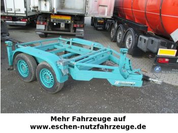 Trebbiner Tandem, für Absetzcontainer  - Container transporter/ Swap body trailer
