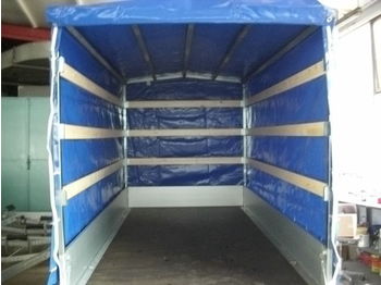 Saris PM 1727 2.7to. 3,30 x 1,70 x 1,80 mtr  - Curtainsider trailer