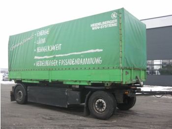 Schmitz AWF 18 WECHSELBRUCKE MIT PRITSCHE - Curtainsider trailer