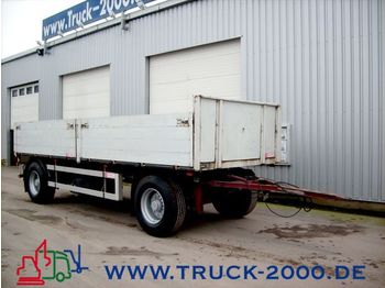 ACKERMANN 18,0 t. Baustoff Anhänger 1. Hand - Dropside/ Flatbed trailer