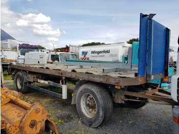 Dropside/ flatbed trailer Schwarzmüller PA 2/E Pritsche BPW-Achsen