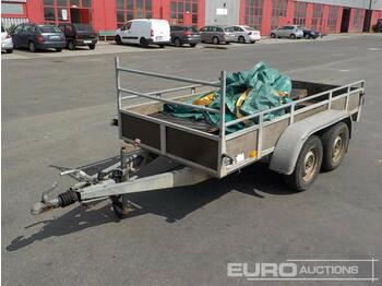 Dropside/ Flatbed trailer Flamingo Trailers X200 Twin Axle Trailer (German Reg. Docs. Available): picture 1