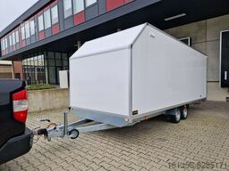 New Closed box trailer Großer Koffer aerodynamisch 615x215x200cm Seitentür 3500kg verfügbar: picture 24