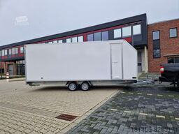 New Closed box trailer Großer Koffer aerodynamisch 615x215x200cm Seitentür 3500kg verfügbar: picture 14