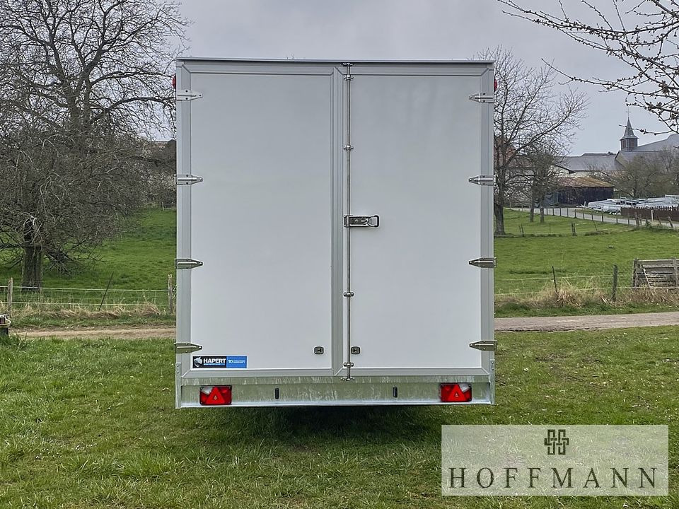 New Closed box trailer HAPERT HG Hapert Kofferanhänger SAPPHIRE H3 605x234x230 cm 3500 kg / Freuen Sie sich! Ab dem 18.04.2024: picture 7