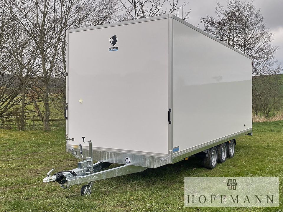 New Closed box trailer HAPERT HG Hapert Kofferanhänger SAPPHIRE H3 605x234x230 cm 3500 kg / Freuen Sie sich! Ab dem 18.04.2024: picture 5