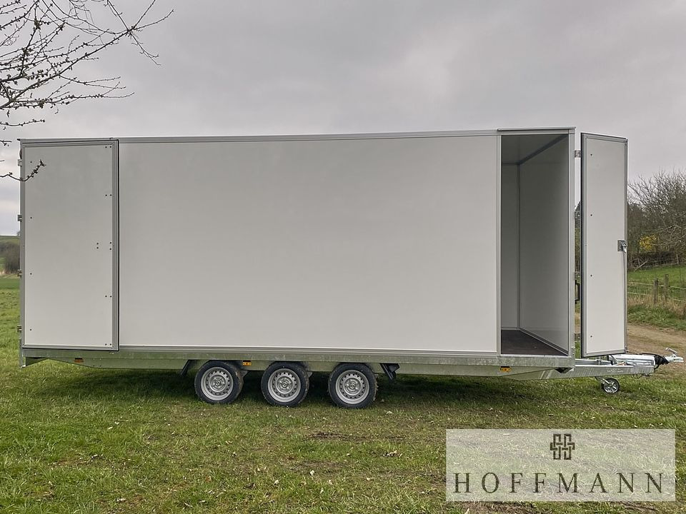 New Closed box trailer HAPERT HG Hapert Kofferanhänger SAPPHIRE H3 605x234x230 cm 3500 kg / Freuen Sie sich! Ab dem 18.04.2024: picture 9