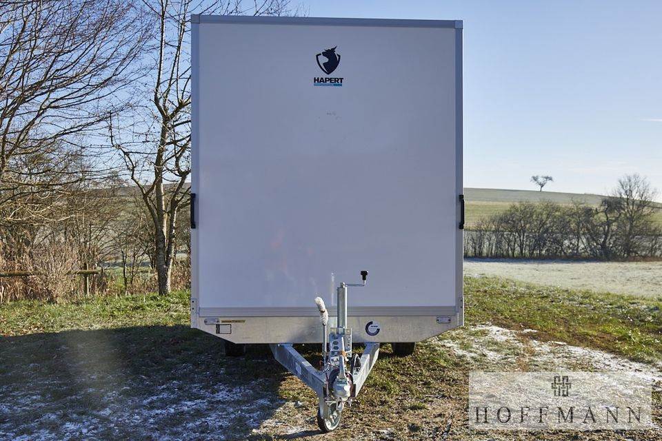 New Closed box trailer HAPERT Hapert Kofferanhänger 450x194x210 cm 3500 kg Parabel / AKTION: picture 3