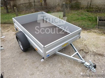 New Car trailer Humbaur HA 752113 ohne KV, 750 kg, 2050 x 1310 x 350 mm: picture 1