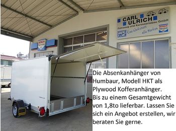 New Closed box trailer Humbaur - HKT132515-18P Kofferanhänger Absenkanhänger: picture 1