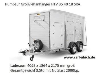 New Livestock trailer Humbaur - HTV354018 SRA Großviehanhänger: picture 1