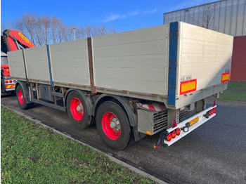 Dropside/ Flatbed trailer Kel-Berg 3 AXLE - OPEN BOX 7,55 METER + LIFTING AXLE: picture 5