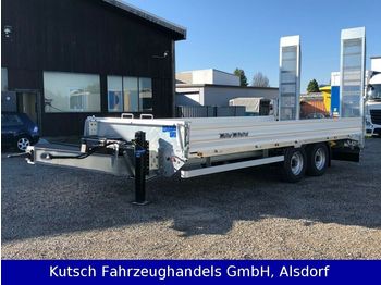 New Low loader trailer Müller-Mitteltal ETÜ-TA-R 11,9 Tieflader,verzinkt, Gitterrostramp: picture 1